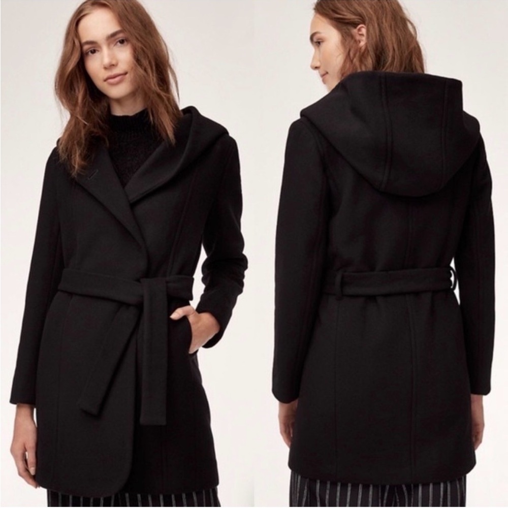 Wilfred Brenna Coat - Black